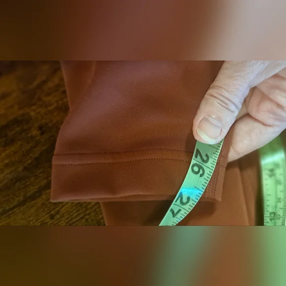 Ladies Lululemon Instill High-Rise Tights Athletic Yoga Gym Train Cinnamon 2 - Picture 8 of 8